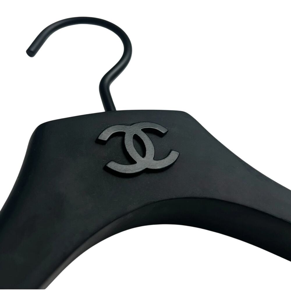 Chanel Authentic Rubberized Non Slip Coat Hanger EUC